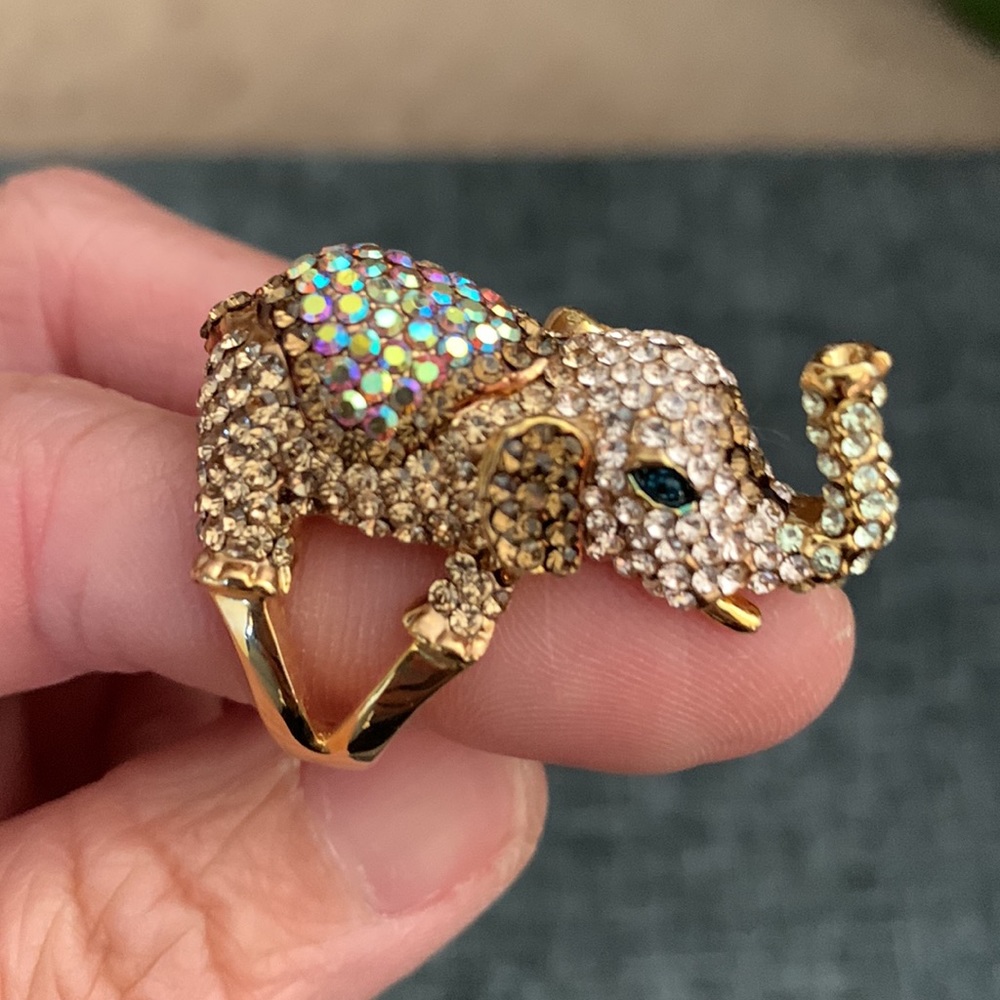 Elephant 🐘 Fashion Ring